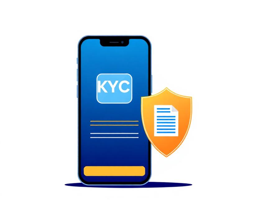 Digital Banking KYC Onboarding illustration